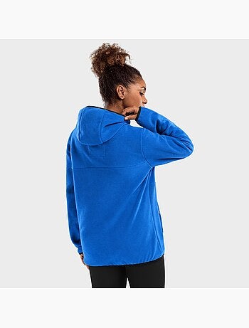 Felpa in pile con cappuccio donna sport invernali donna montreux-w