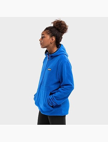 Felpa in pile con cappuccio donna sport invernali donna montreux-w
