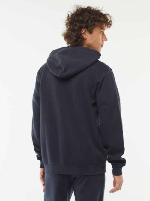 Felpa in pile con cappuccio e zip - Kiabi