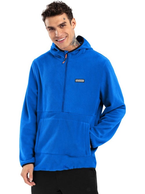 Felpa in pile con cappuccio uomo sport invernali uomo montreux - Kiabi