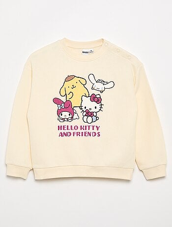 Felpa in pile "Hello Kitty" - collezione facile da indossare
