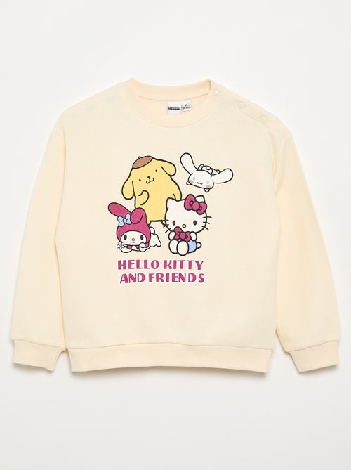 Felpa in pile "Hello Kitty" - collezione facile da indossare - Kiabi