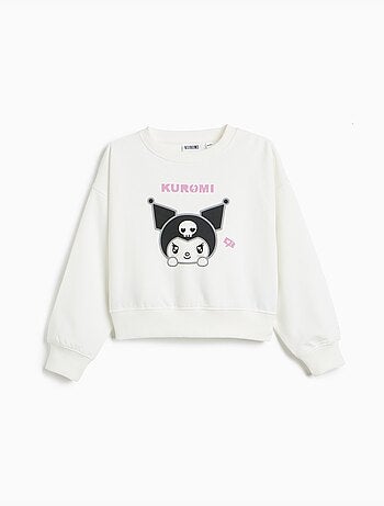 Felpa in pile 'kuromi', mo fashion
