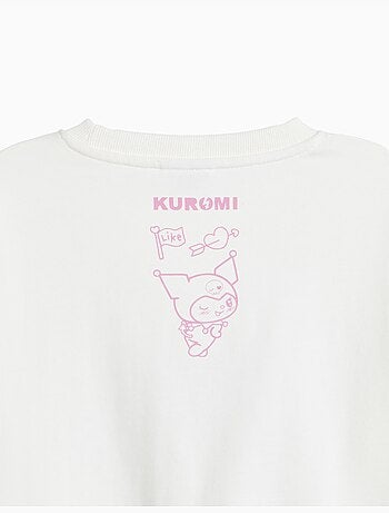 Felpa in pile 'kuromi', mo fashion