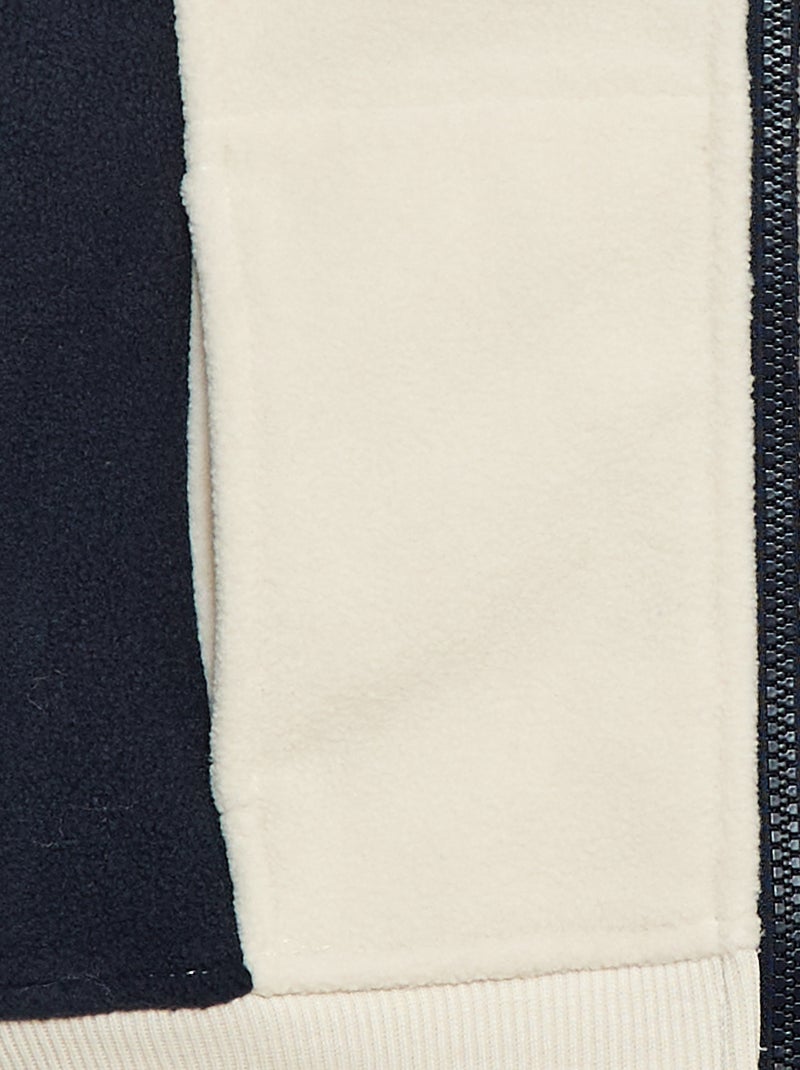 Felpa in pile loose Beige - Kiabi