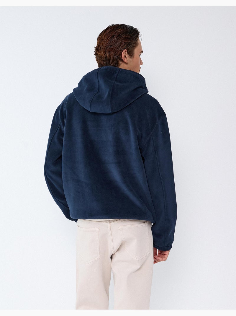 Felpa in pile, mo fashion Blu - Kiabi