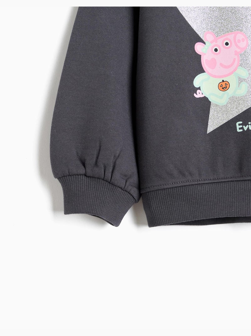 Felpa in pile 'peppa pig', mo fashion Grigio - Kiabi