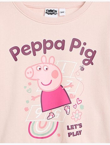 Felpa in pile 'peppa pig', mo fashion