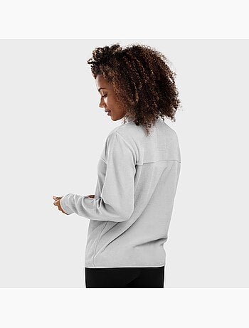 Felpa in pile sottile da donna sport invernali donna limestone-w