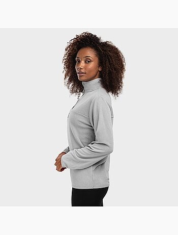 Felpa in pile sottile da donna sport invernali donna limestone-w
