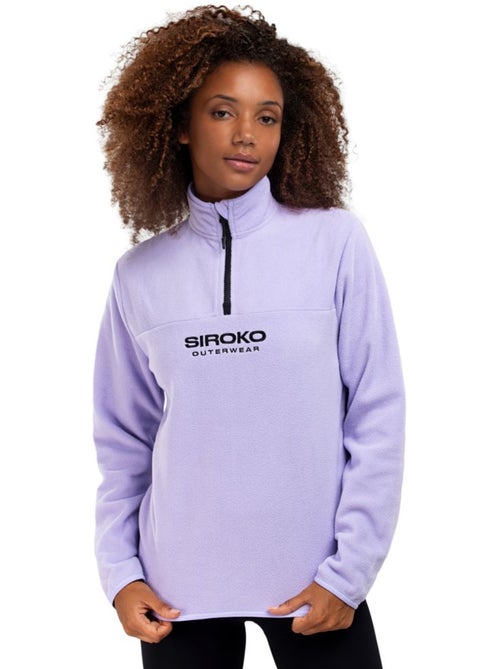 Felpa in pile spessa da donna sport invernali donna aurora-w - Kiabi Felpa in pile spessa da donna sport invernali donna aurora-w - Kiabi