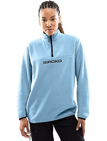 Felpa in pile spessa da donna sport invernali donna momji-w