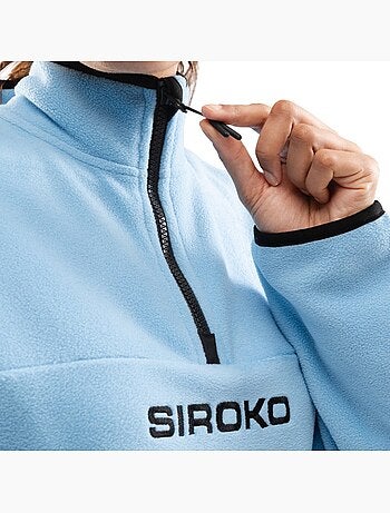 Felpa in pile spessa da donna sport invernali donna momji-w