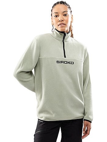 Felpa in pile spessa da donna sport invernali donna myoko-w