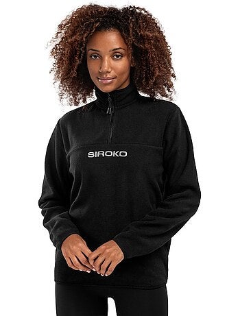 Felpa in pile spessa da donna sport invernali donna shadow-w