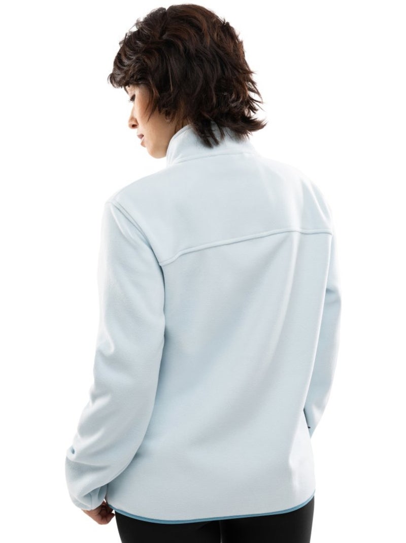 Felpa in pile spessa da uomo sport invernali donna nagano-w Blu - Kiabi