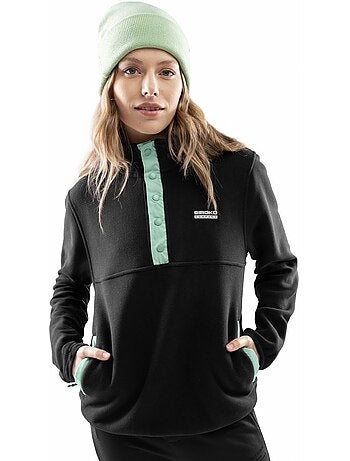 Felpa in pile spessa da uomo sport invernali donna stowe-w