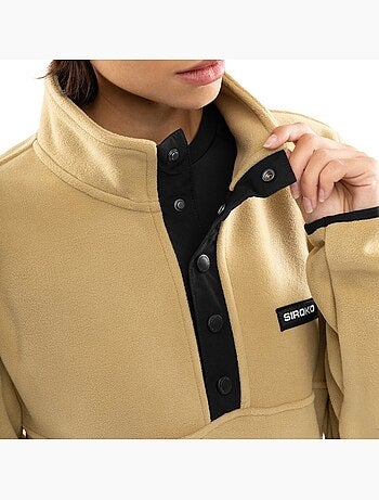 Felpa in pile spessa da uomo sport invernali donna yari-w