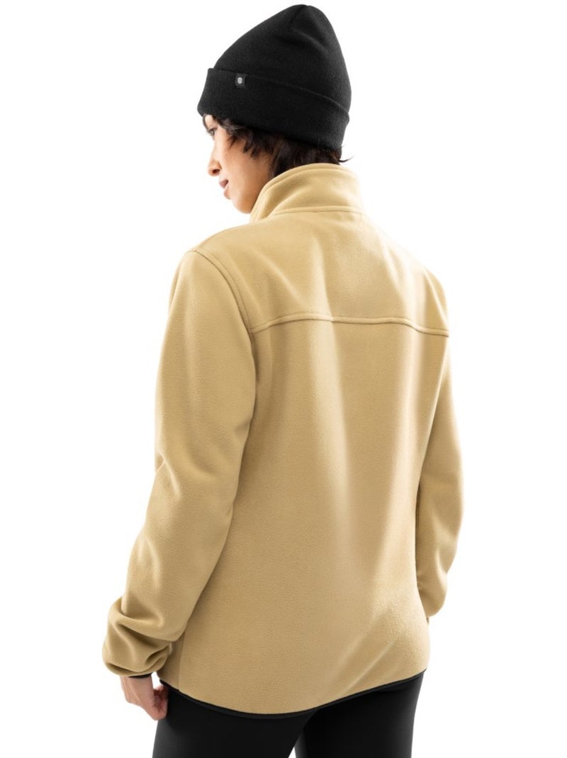 Felpa in pile spessa da uomo sport invernali donna yari-w Beige - Kiabi