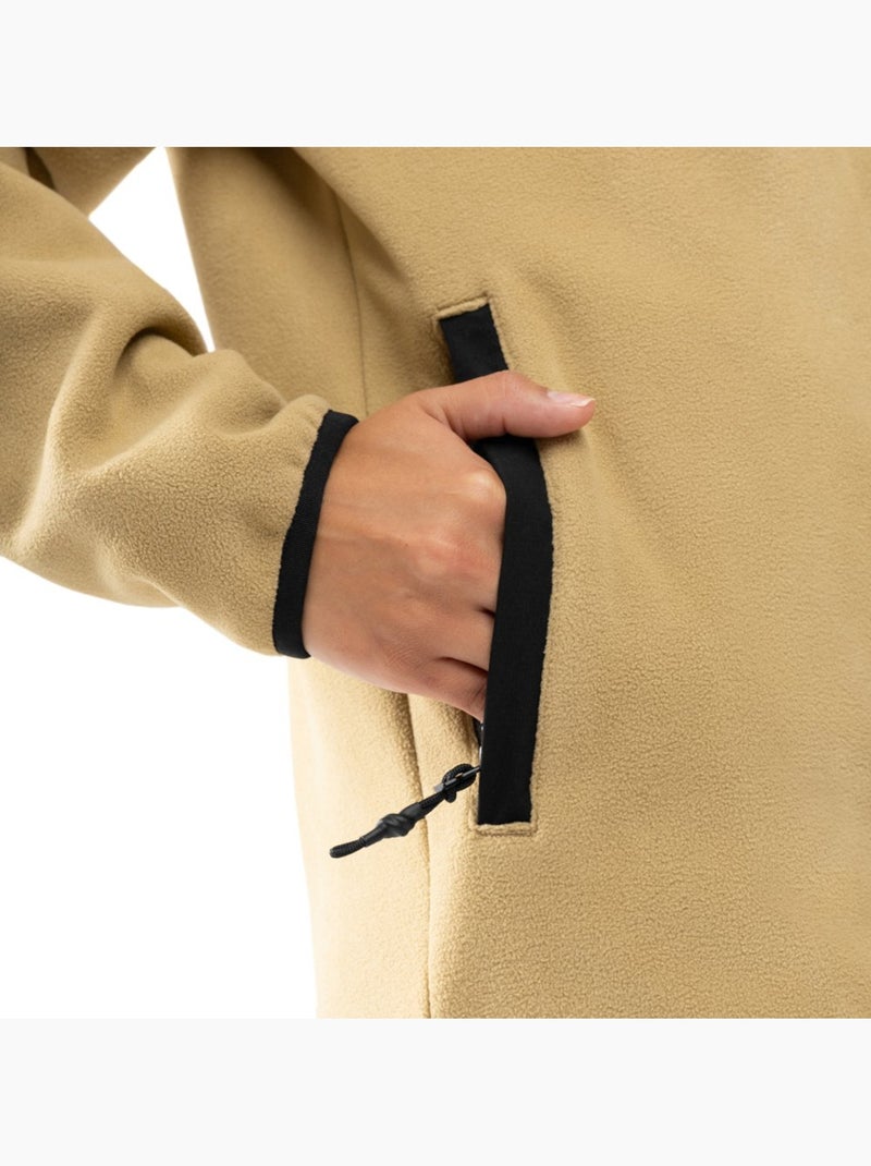 Felpa in pile spessa da uomo sport invernali donna yari-w Beige - Kiabi