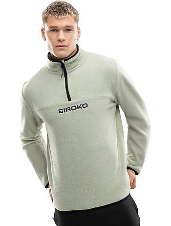 Felpa in pile spessa da uomo sport invernali uomo myoko