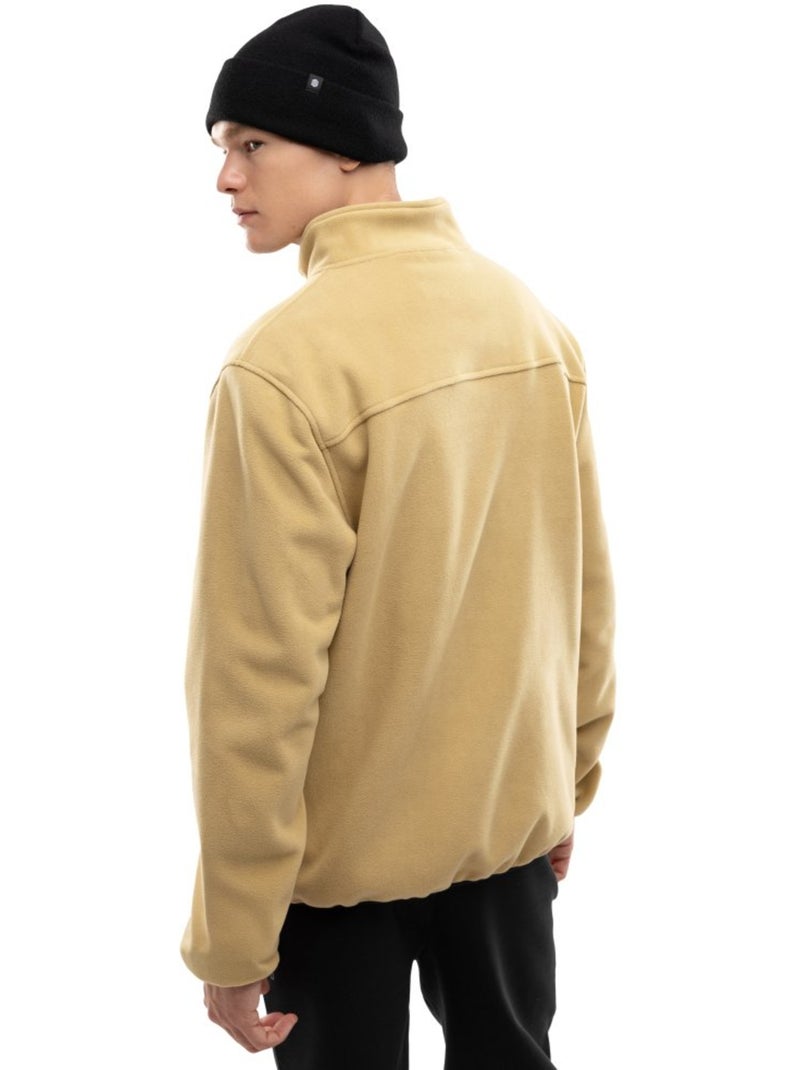 Felpa in pile spessa da uomo sport invernali uomo yari Beige - Kiabi