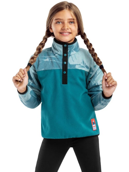 Felpa in pile spessa per bambine sport invernali bambini e bambine jumbo-g - Kiabi