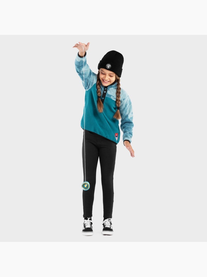 Felpa in pile spessa per bambine sport invernali bambini e bambine jumbo-g Verde - Kiabi