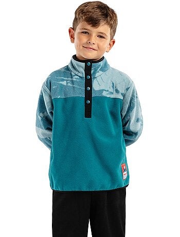 Felpa in pile spessa per bambini sport invernali bambini e bambine jumbo