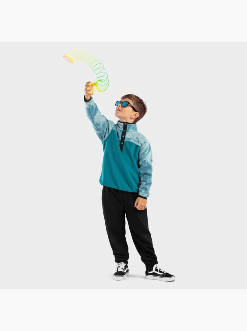 Felpa in pile spessa per bambini sport invernali bambini e bambine jumbo Verde - Kiabi