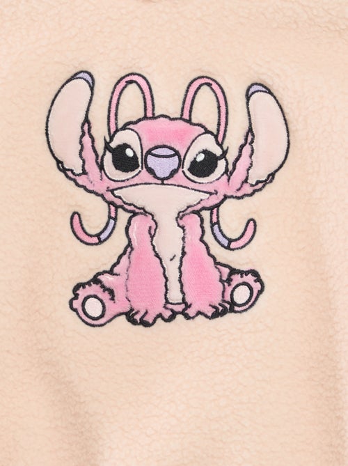 Felpa in pile 'Stitch' con cappuccio e orecchie - Kiabi