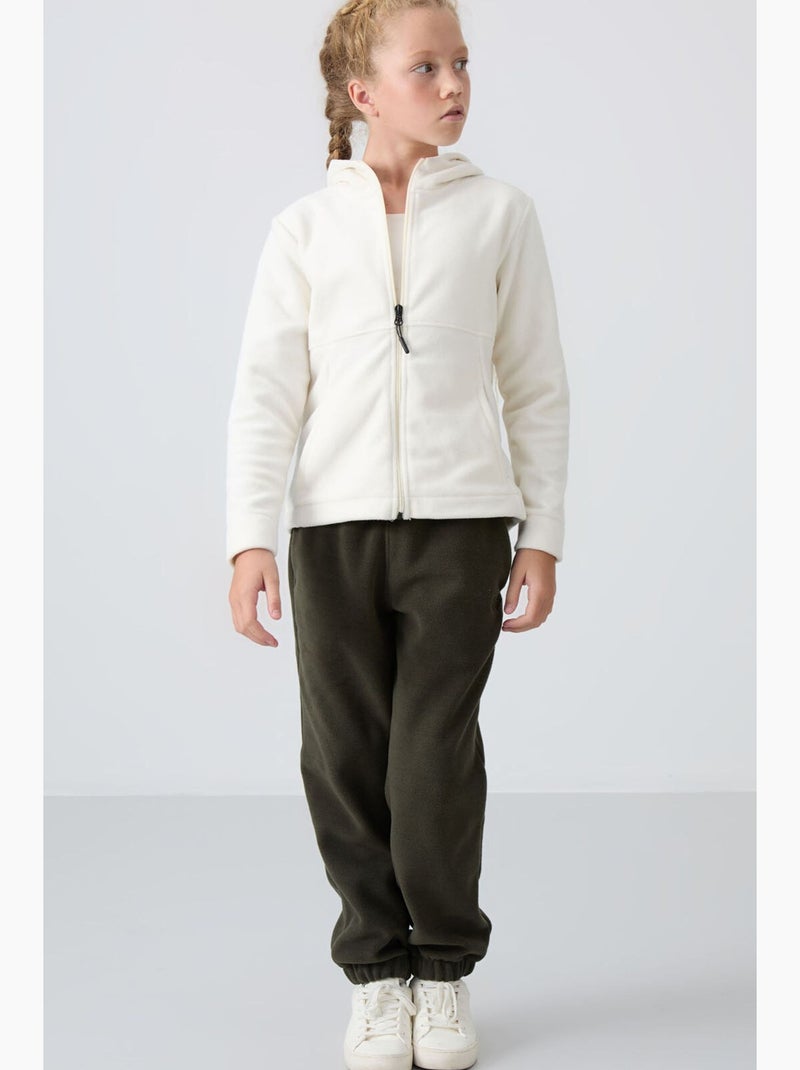 Felpa in poliestere tommy Bianco sporco - Kiabi