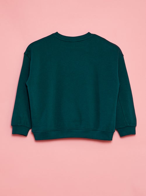 Felpa in tessuto felpato - Wicked - Kiabi