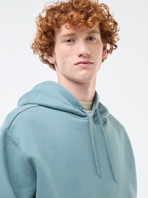 Felpa in tessuto felpato con cappuccio - Kiabi