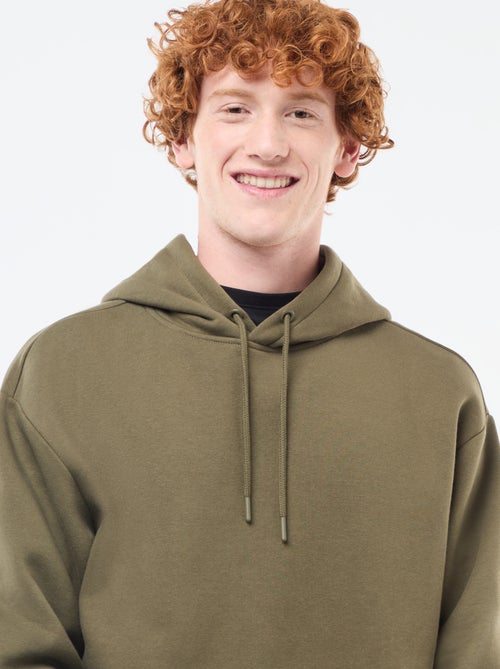 Felpa in tessuto felpato con cappuccio - Kiabi