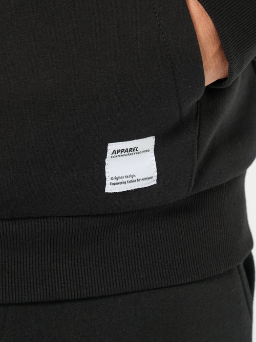 Felpa in tessuto felpato con cappuccio - Kiabi