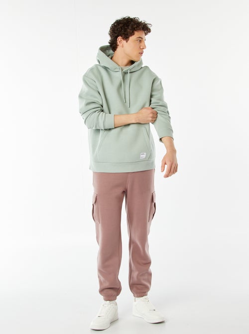 Felpa in tessuto felpato con cappuccio - Kiabi