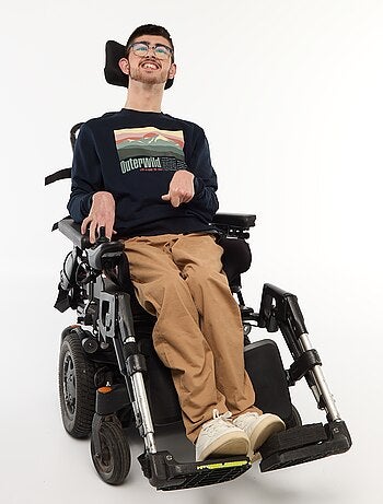 Felpa in tessuto felpato con stampa - So Easy