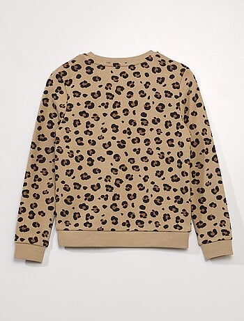 LTB BADAKA DOESKIN - Felpa - pink/beige