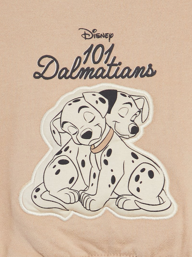 Felpa in tessuto felpato 'Disney' BEIGE - Kiabi