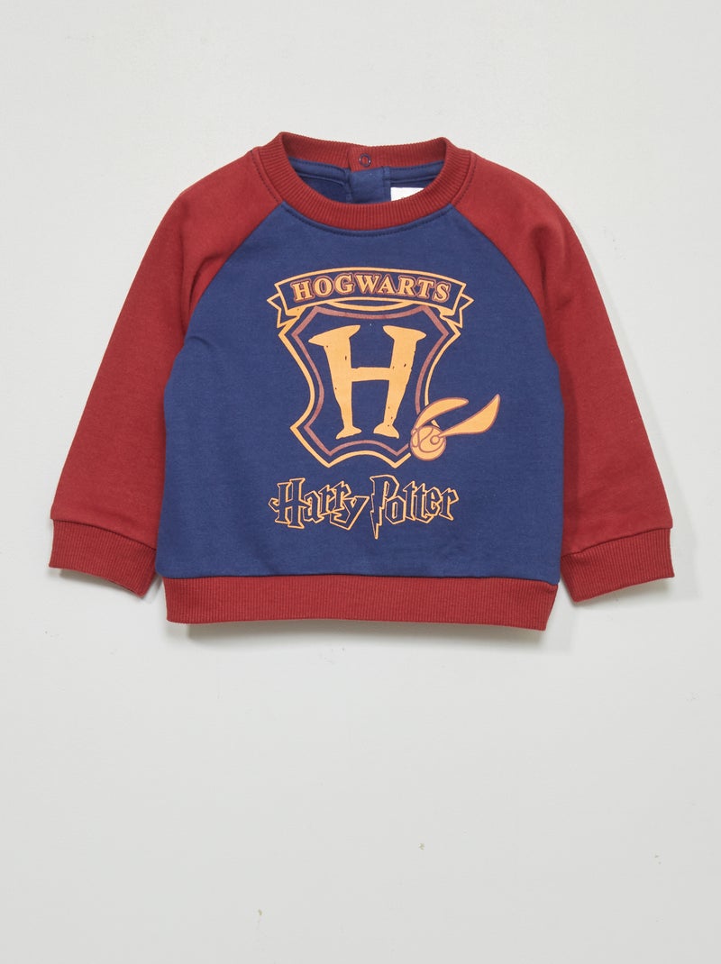 Felpa in tessuto felpato 'Harry Potter' BLU - Kiabi