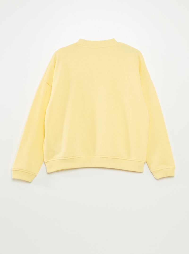 Felpa in tessuto felpato 'I Minions' GIALLO - Kiabi