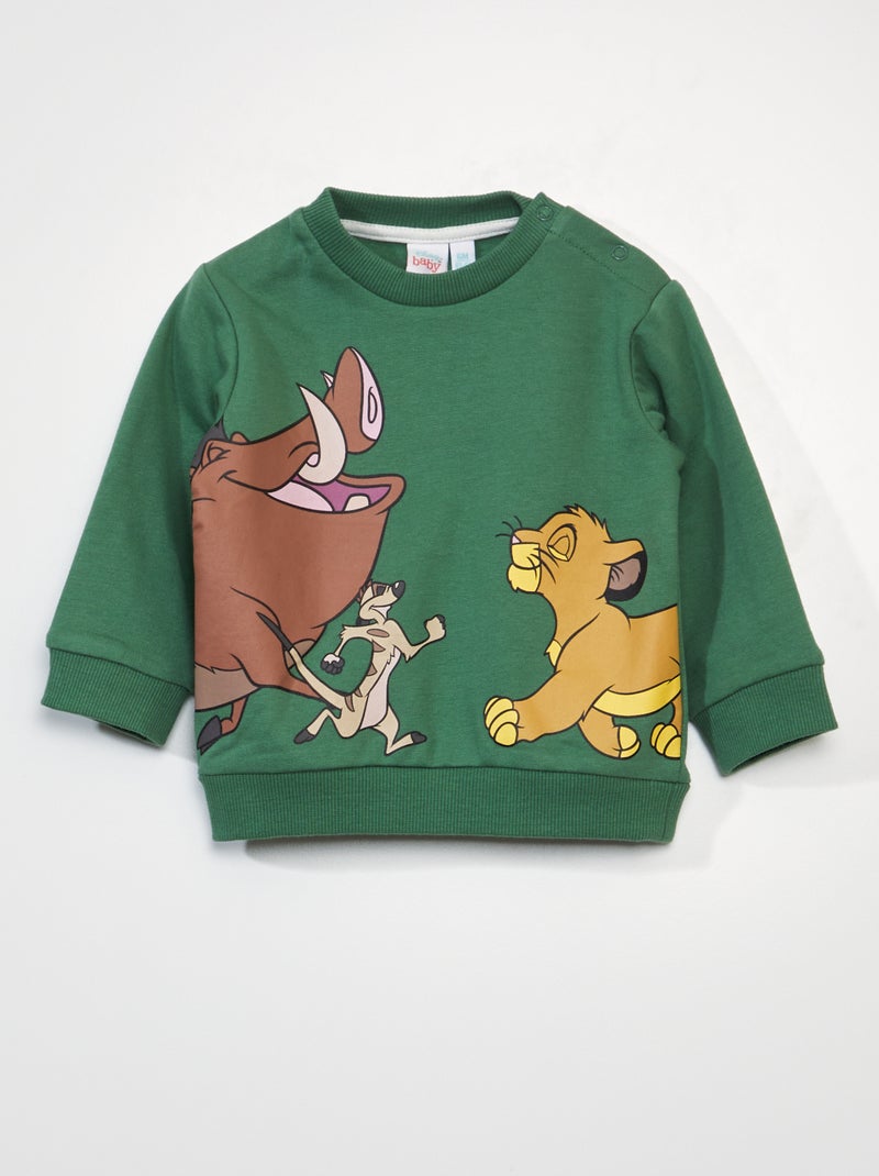 Felpa in tessuto felpato 'Il Re Leone' 'Disney' KAKI - Kiabi