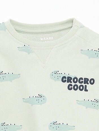 Felpa in tessuto felpato non garzato