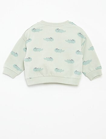 Felpa in tessuto felpato non garzato