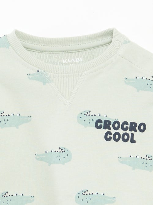 Felpa in tessuto felpato non garzato - Kiabi