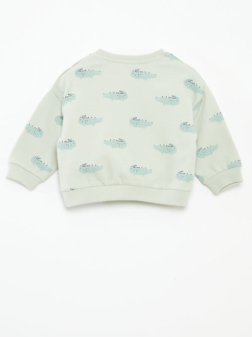 Felpa in tessuto felpato non garzato - Kiabi