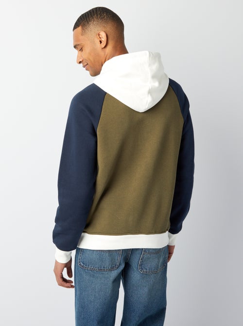 Felpa in tessuto felpato stile college americano - Kiabi