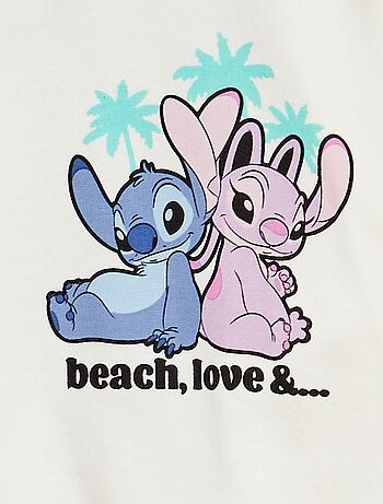 Felpa in tessuto felpato 'Stitch' 'Disney'