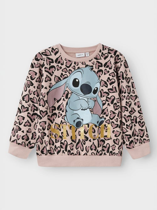 Felpa in tessuto felpato 'Stitch' - Kiabi